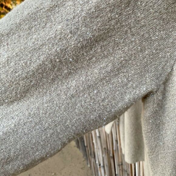 Ellos Plus Size Women Side Slit Crew Neck sweater - Picture 5 of 5